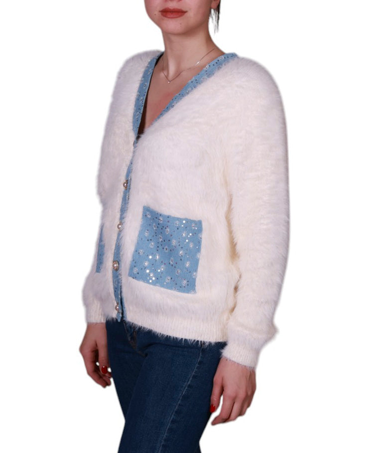 Cardigan pelosetto