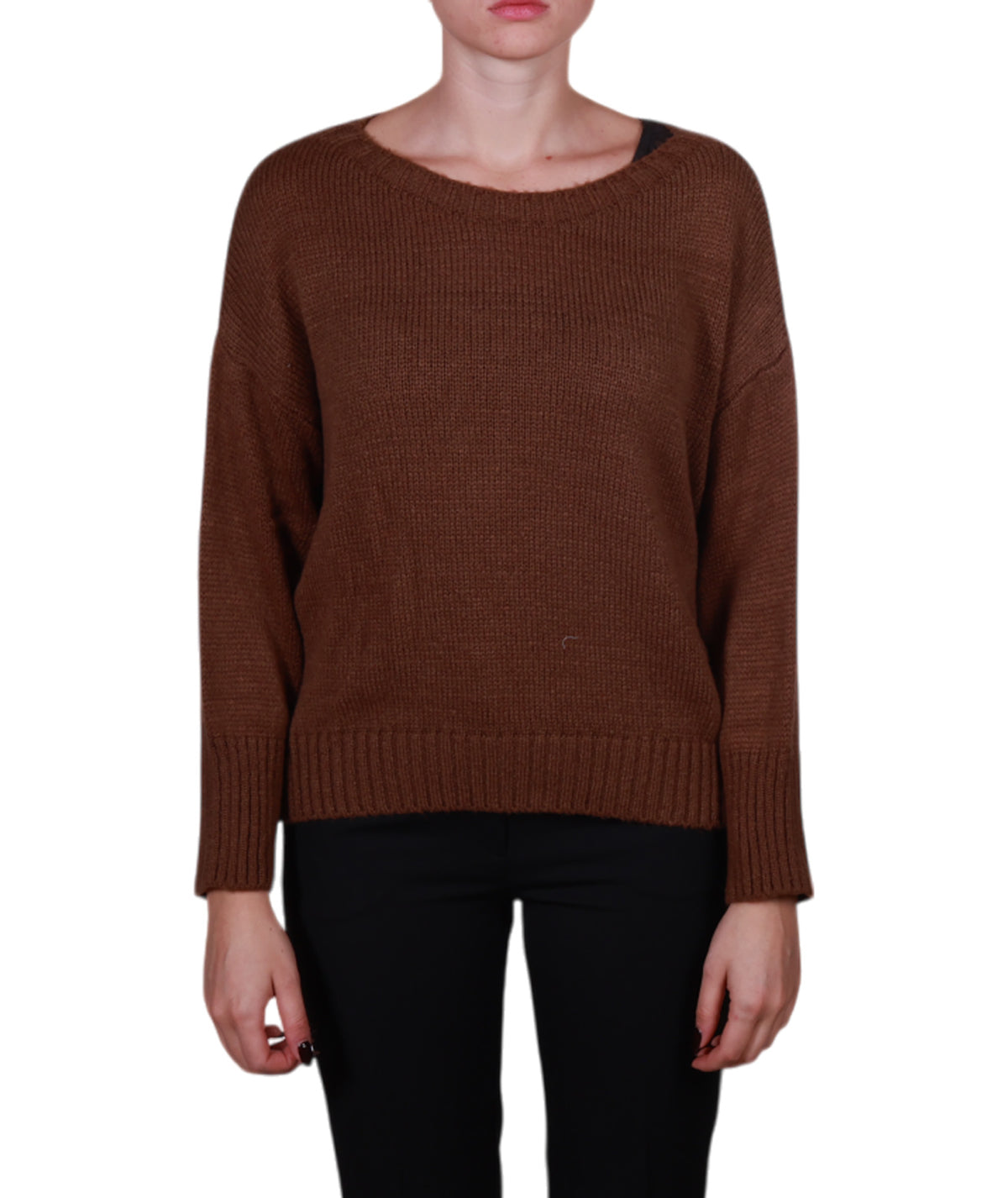 Maglia donna misto lana