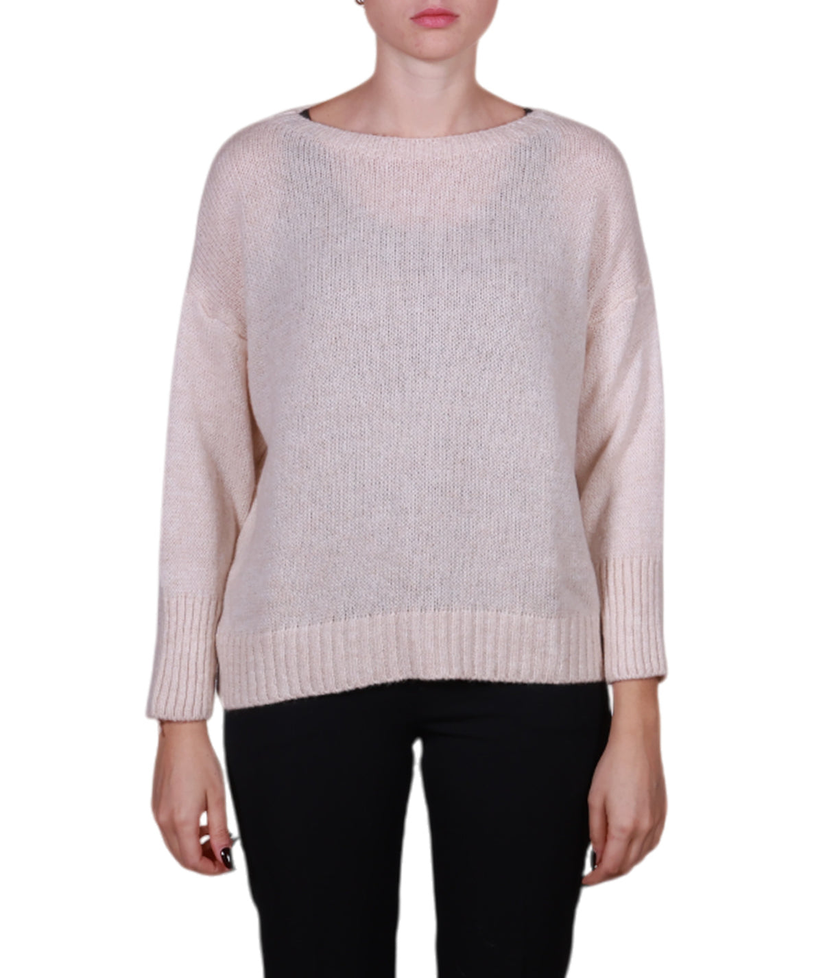 Maglia donna misto lana