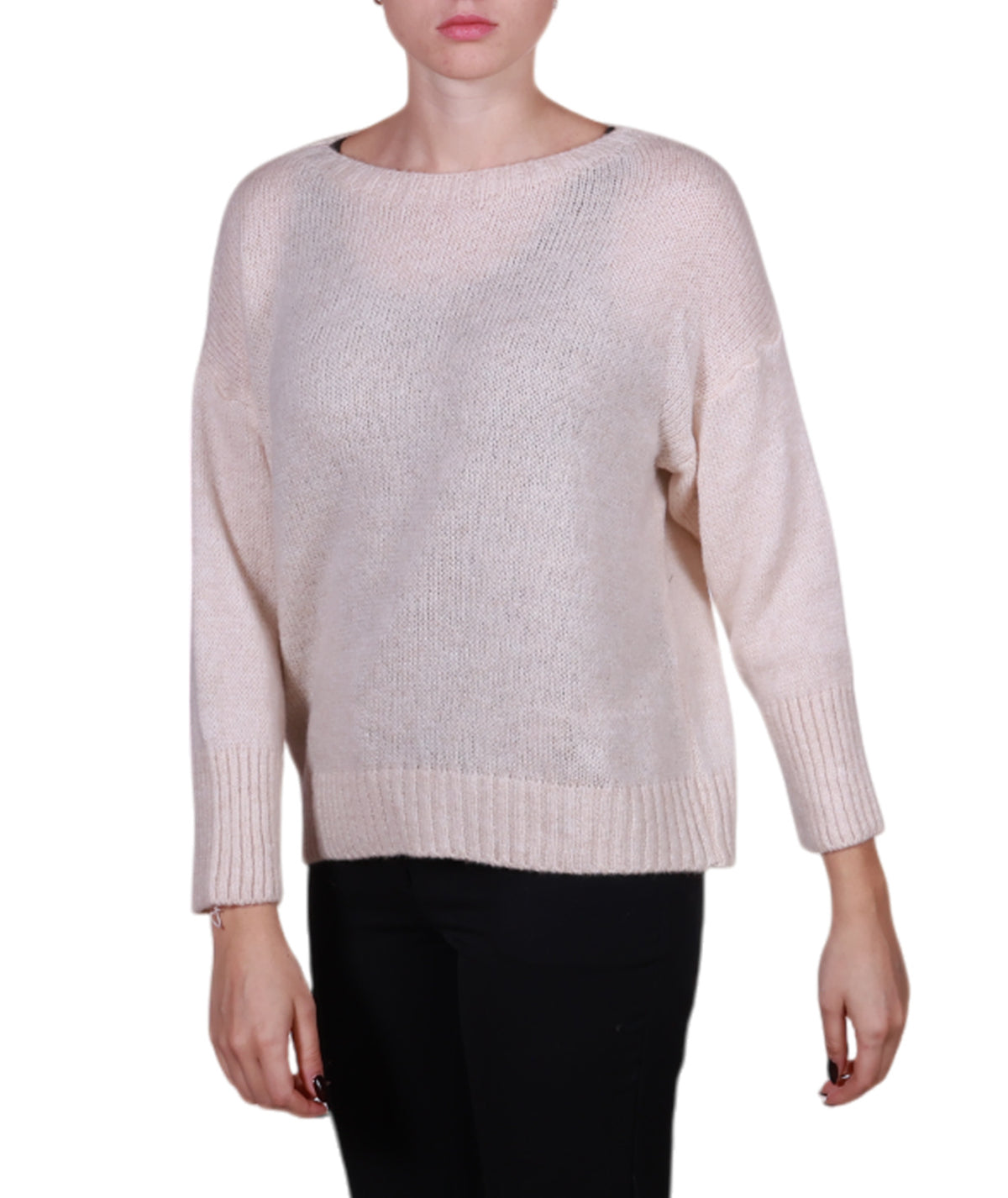 Maglia donna misto lana
