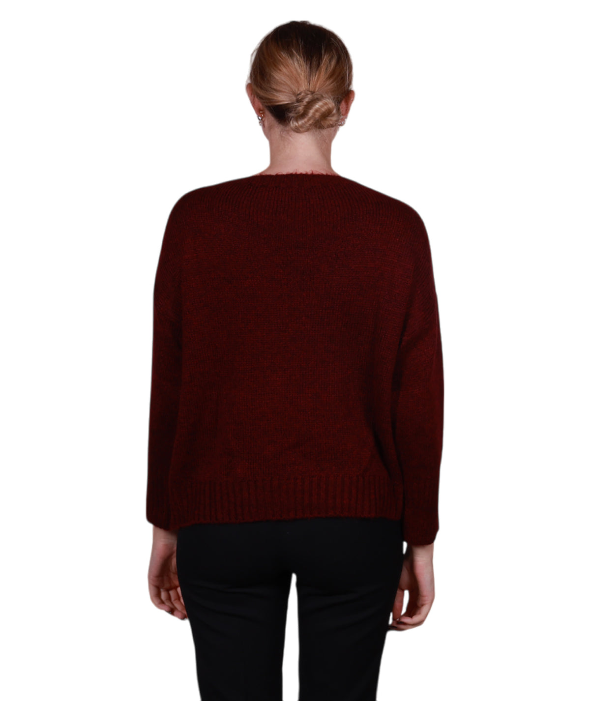 Maglia donna misto lana