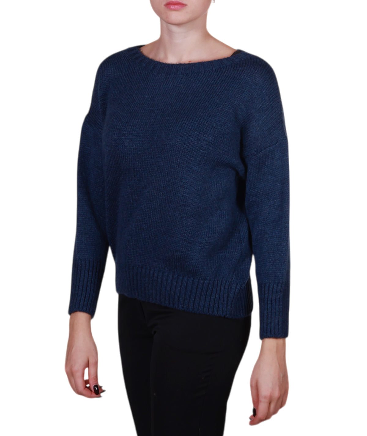 Maglia donna misto lana