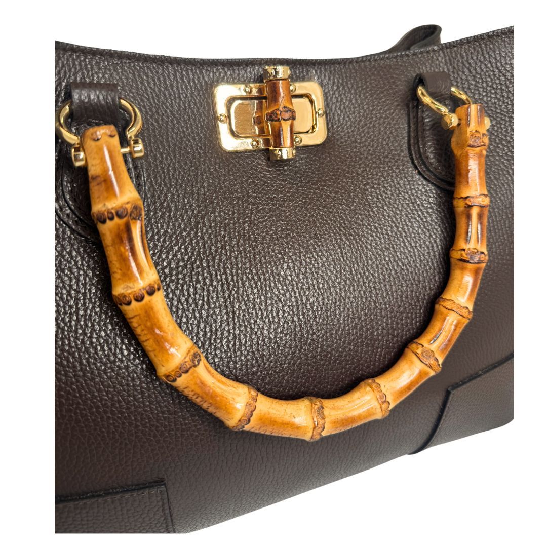 Borsa pelle dollaro