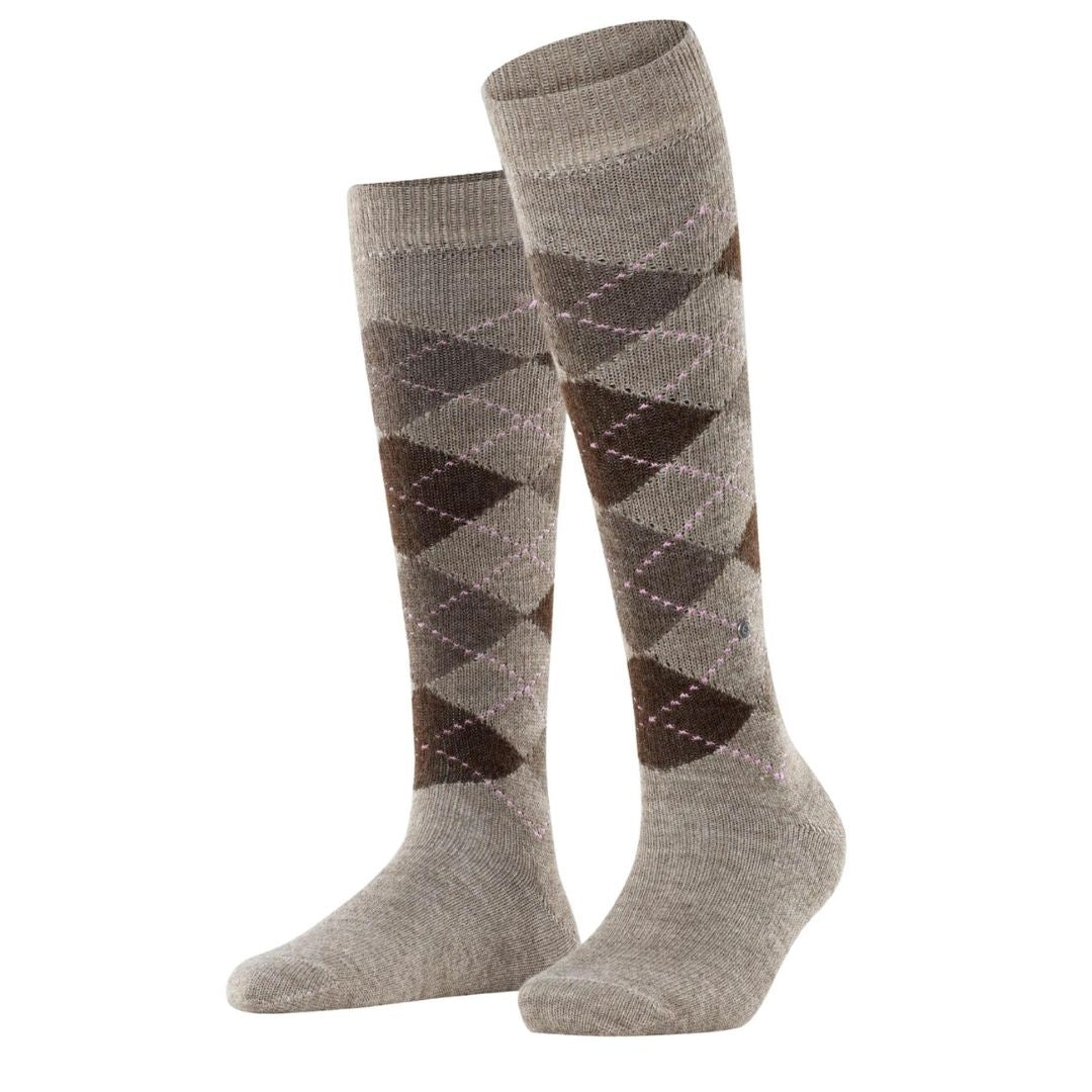 Calzini donna lunghi Whitby rombi Burlington