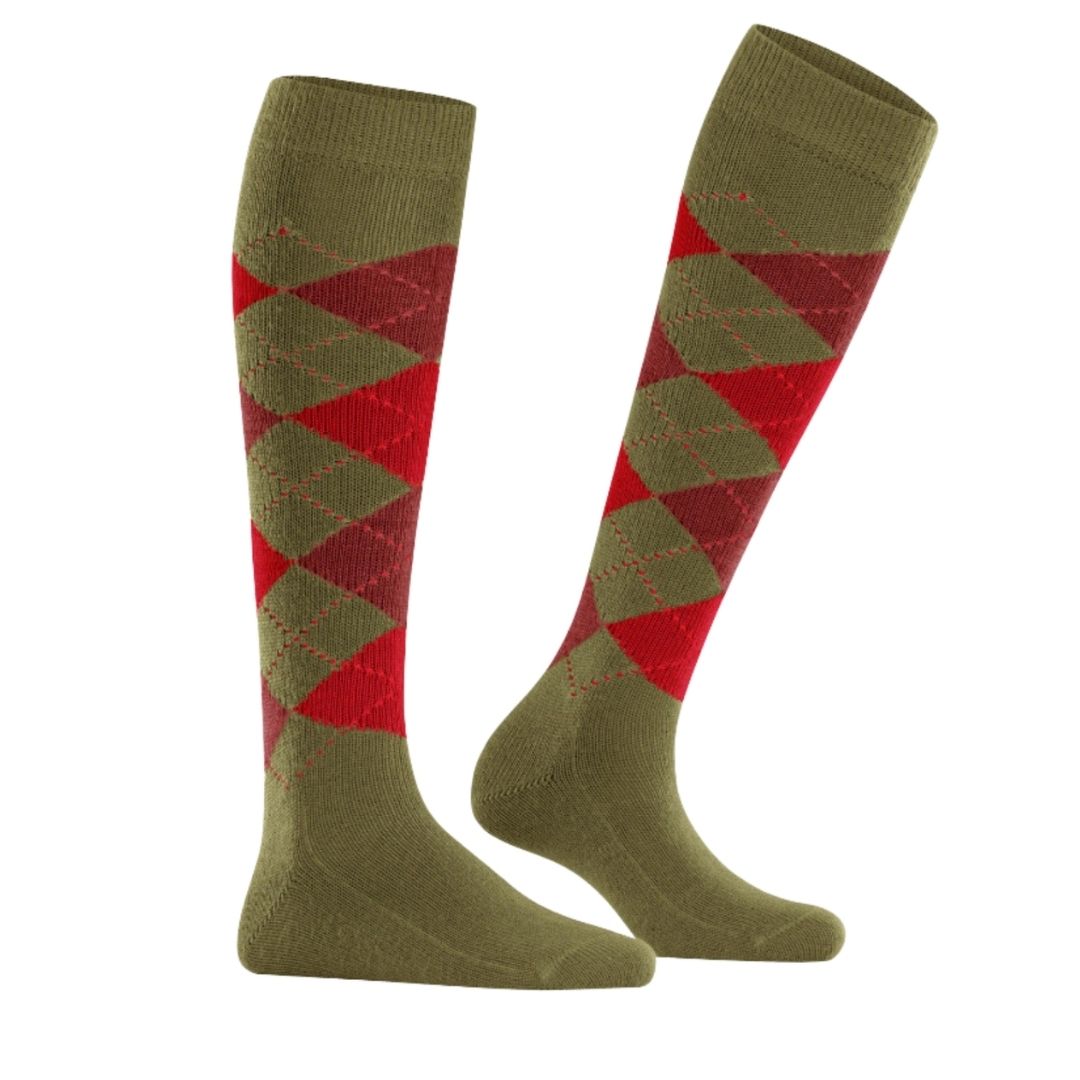 Calzini donna lunghi Whitby rombi Burlington