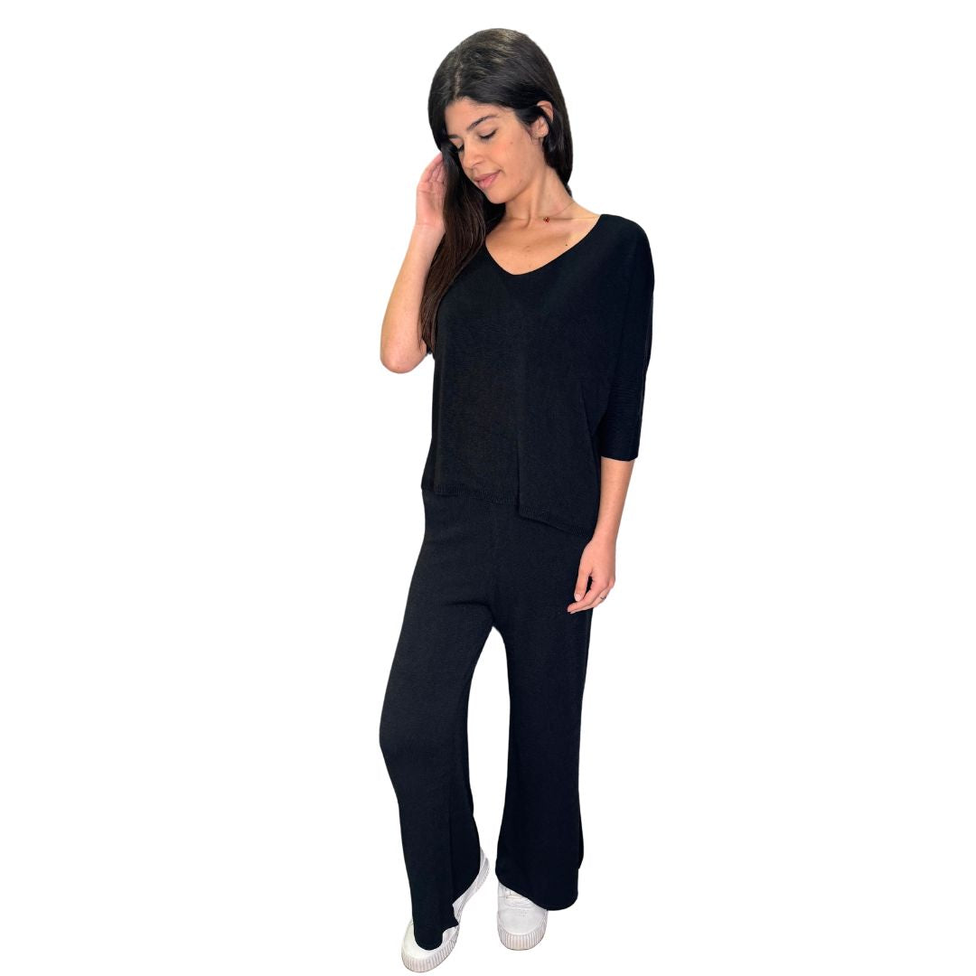 Pantalone donna morbido misto modal