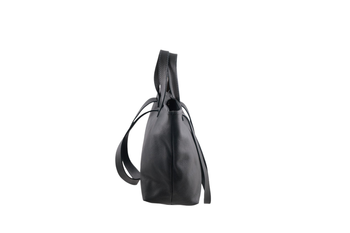 Borsa Shopper in vera Pelle Dollaro
