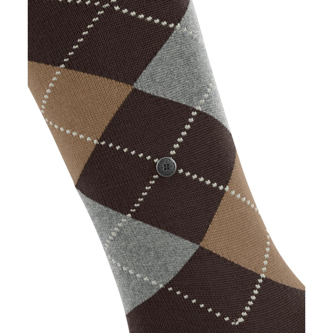 Calzini donna lunghi Marylebone rombi Burlington