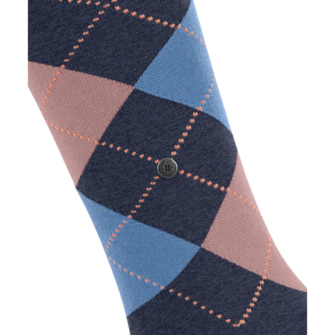 Calzini donna lunghi Marylebone rombi Burlington