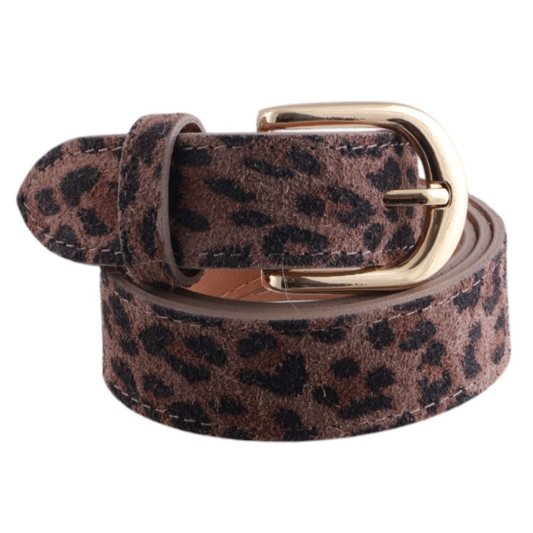 Cintura donna maculata Made in Italy
