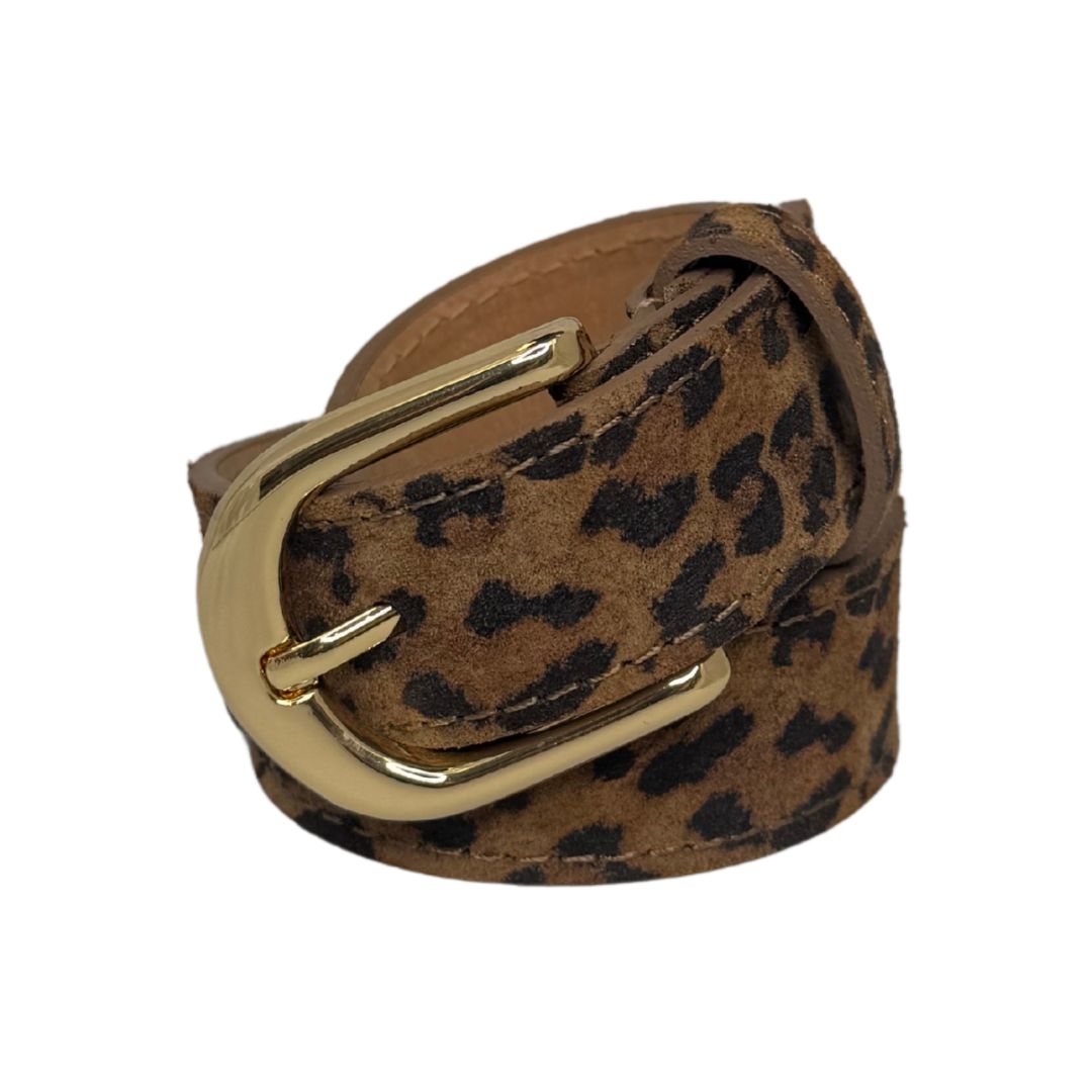 Cintura donna maculata Made in Italy