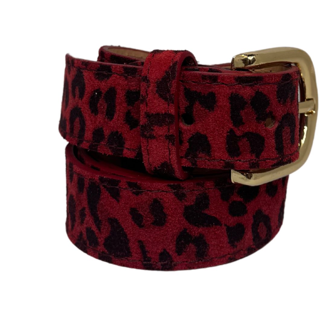 Cintura donna maculata Made in Italy