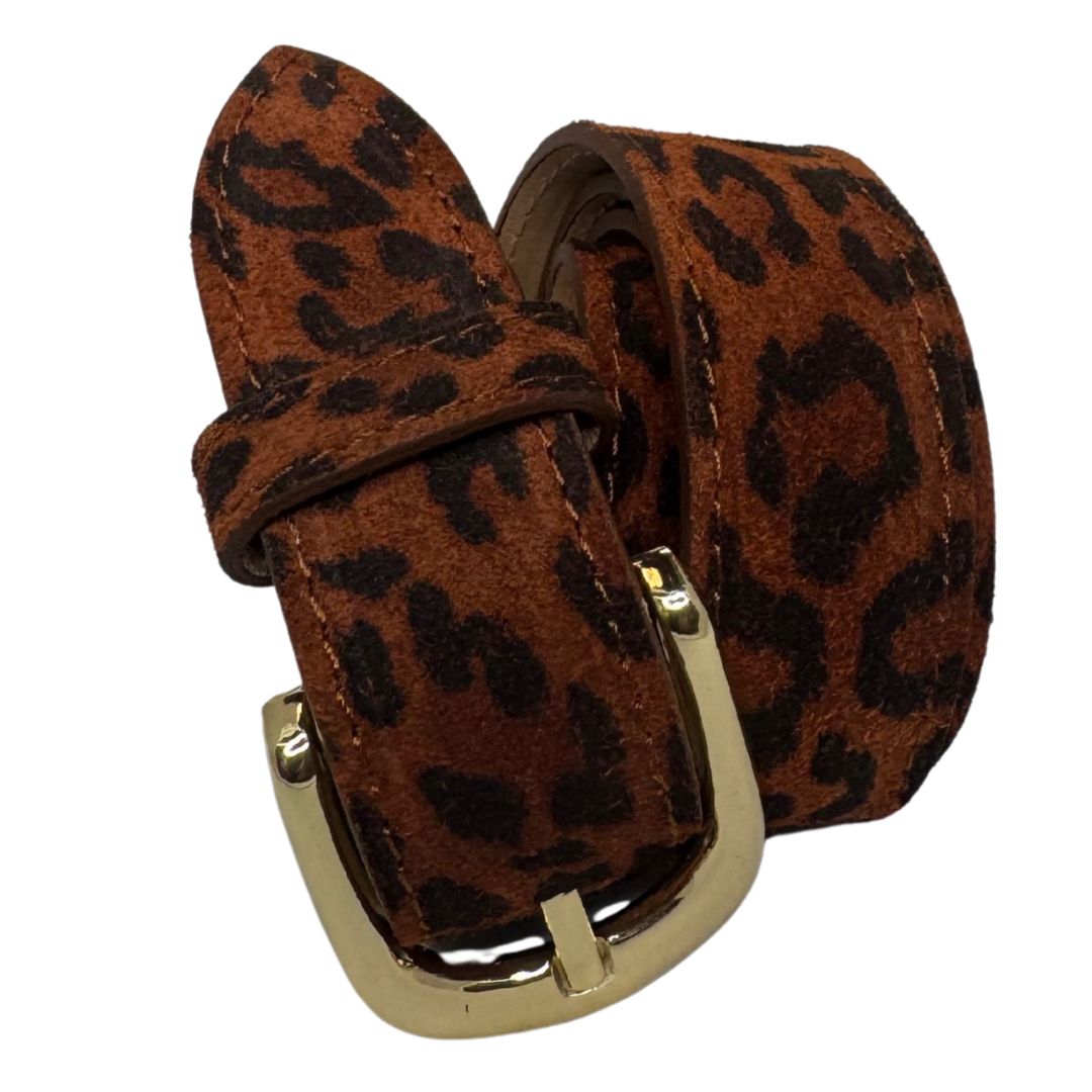 Cintura donna maculata Made in Italy
